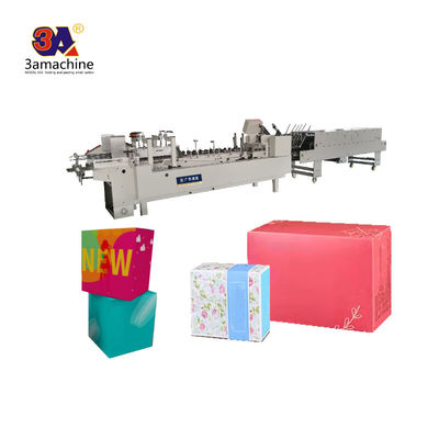 Máquina de pegamento automática para cartón de 250 g-650 g