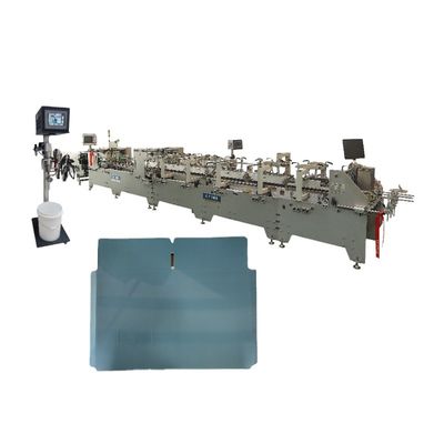 Máquina automática de pegamento de carpetas y papel corrugado con capacidad de 5,5 kg