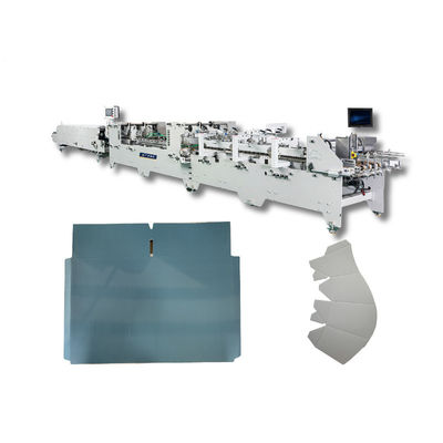 Ancho máximo del papel 2 800 mm Caja plegable de fondo de carpeta de pegamento con flexo-impresión