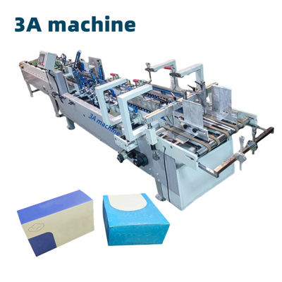 Producción de experiencia con la máquina de pegado de carpetas de cartón 580D y función opcional