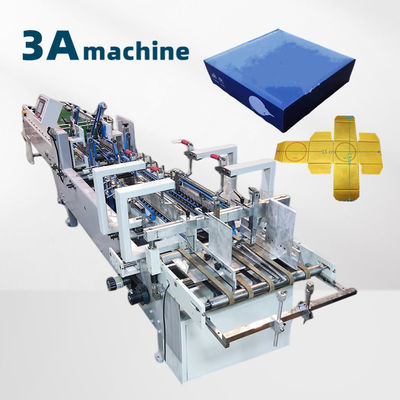 Máquina de pegamento de carpetas de alta velocidad para material de papel y caja desplegada Tamaño de papel más ancho