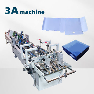 130 mm-500 mm Flexoprintora de carpetas-pegador totalmente automática para plegado y pegado rápido