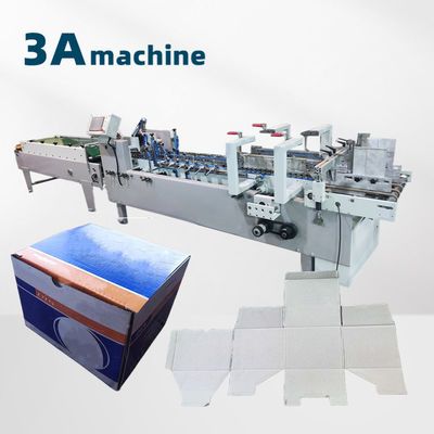 1100 modelo automático 46 de la carpeta de la esquina Gluer Prensa de la carpeta semi-automática Gluer máquina con PLC