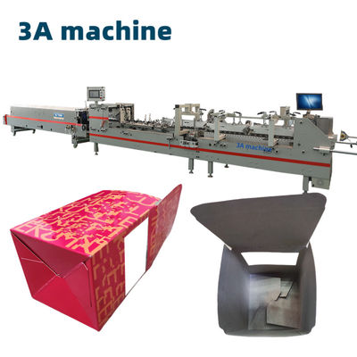 800AG-2 Máquina automática de pegado de carpetas de cartón con cerradura en el fondo para imprentas 2200 KG