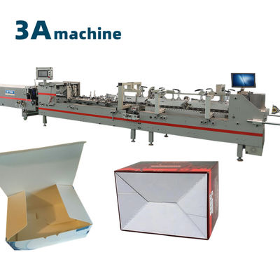 800AG-2 Gluer automático de carpeta de bloqueo de fondo con bloqueo de choque Gluer de carpeta de fondo de Gaotian Partes de la máquina de papel