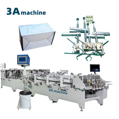 CQT 900YG-2 Máquina de fabricación de cajas corrugadas de alta productividad con cerradura de fondo pre-doblada