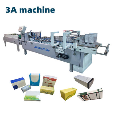 Máquina de pegamento de carpetas de cartón corrugado de alta productividad con fácil depuración Zh 800