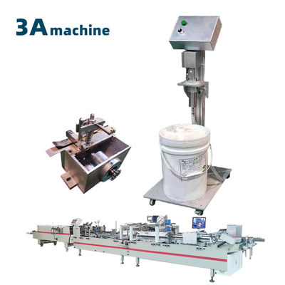 CQT-máquina de adición de pegamento automática de carpeta de pegamento de caja de carpeta plegable de pegamento de la máquina