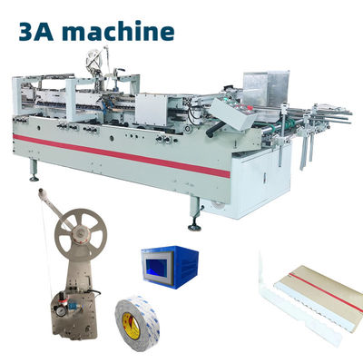CQT-DSA2 Máquina de pegado adhesivo automático de doble cara para la condición de pegamento de carpetas