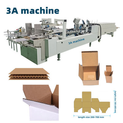 Gluer de carpeta de tipo universal CQT-800WK-1 para el embalaje de cajas en talleres de reparación de máquinas