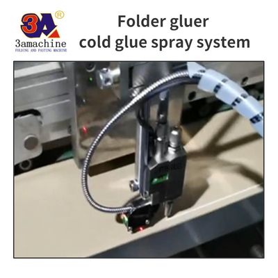 Pistola de pulverización de pegamento frío con accionamiento neumático para la máquina de pegado de papel de alta precisión 3A