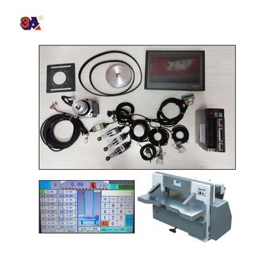 Máquina de corte de papel de control programado de 220 V con capacidad de corte de 0,06 metros cuadrados