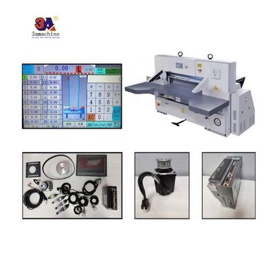 Máquina de corte de papel de control programado de 220 V con capacidad de corte de 0,06 metros cuadrados