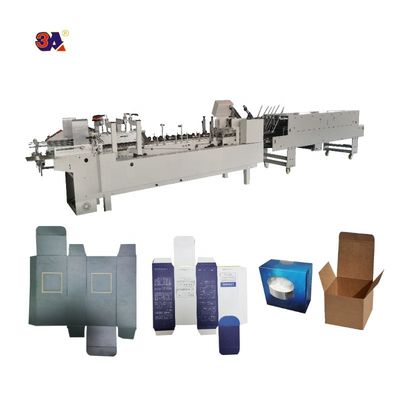 Máquina de pegado totalmente automática CQT-650A La solución definitiva para el embalaje de productos básicos