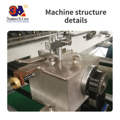 Máquina de pegamento automática para cartón de 250 g-650 g