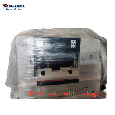 K92-7 Máquina automática de corte de papel de guillotina de microcorte de control con capacidad de 4500 kg