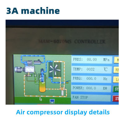 900 mm*550 mm*1000 mm Compresor de aire automático de una tubería de 22 kW 10 bar