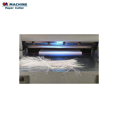 3A Cortador de papel eléctrico con sistema hidráulico y dimensiones de 128cm * 95cmm * 136cm