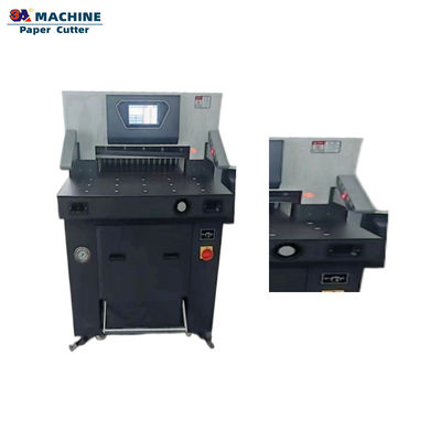 3A Cortador de papel eléctrico con sistema hidráulico y dimensiones de 128cm * 95cmm * 136cm
