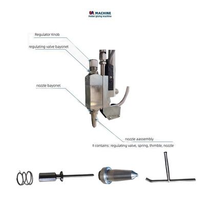 3A-CQ Máquina de rociado de pegamento Sistema de pegamento en frío y Dispensador de jeringa para la distribución de pegamento