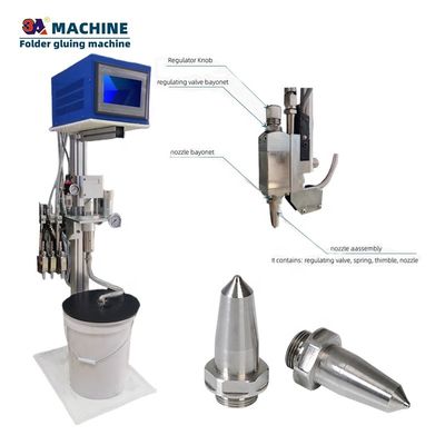 3A-CQ Máquina de rociado de pegamento Sistema de pegamento en frío y Dispensador de jeringa para la distribución de pegamento