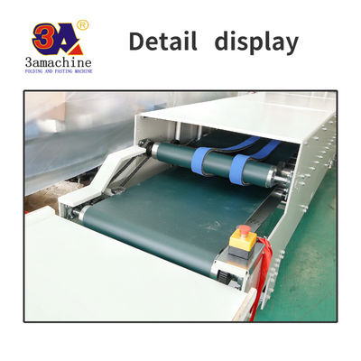 Máquina de pegado de carpetas de cartón 3A controlada por PLC para la producción automática de cajas