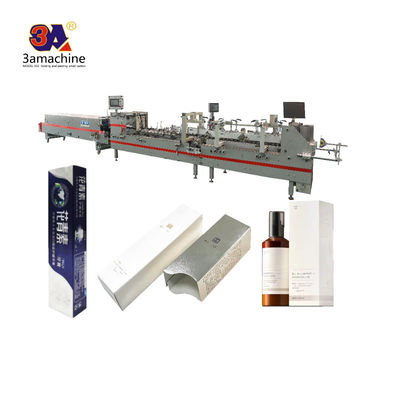 Máquina de pegamento de carpetas con tamaño máximo de caja expandida de 750 mm y capacidad de 0-250 m/min