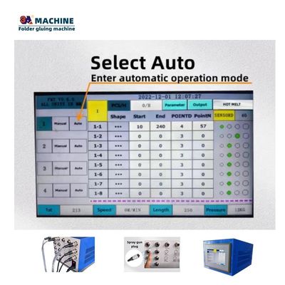 3A-CQ-4 Máquina automática de pegamento de carpetas para el montaje rápido y preciso de cajas de cigarrillos