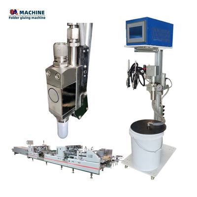 Máquina de pegado de 90 kg de capacidad para cajas de cartón cajas onduladas y cajas de alimentos