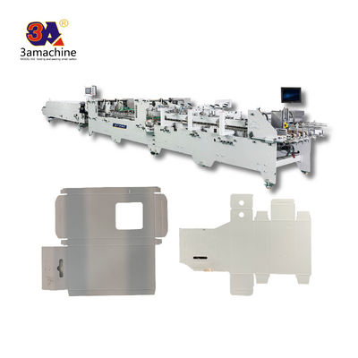 380V Voltage Carton Folder Gluer Machine para cartón corrugado automático en el año 2022