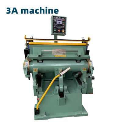 Máquina de recubrimiento de papel CQT 1100 Cortadora de matriz semiautomática con componentes del núcleo del motor