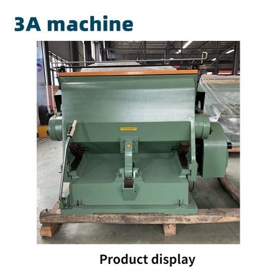 Máquina de recubrimiento de papel CQT 1100 Cortadora de matriz semiautomática con componentes del núcleo del motor