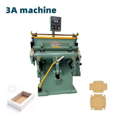 CQT-750 máquina manual de corte por matrices para rectificar/procesar adhesivos