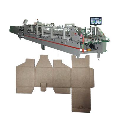 Máquina automática de pegamento de carpetas de cartón para cajas corrugadas estable y duradera