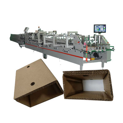 800 Máquinas de pegado plegable de cajas de cartón corrugado para la fabricación automática de cajas de cartón