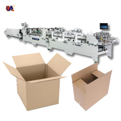 Control por PLC CQT1300 pegamento automático de carpeta de velocidad para cajas corrugadas y de cartón