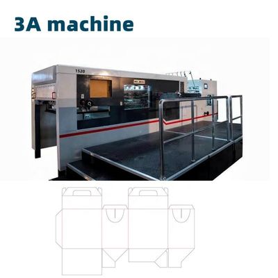 Máquina de corte automático por die profesional CQT-1520 con función semiautomática
