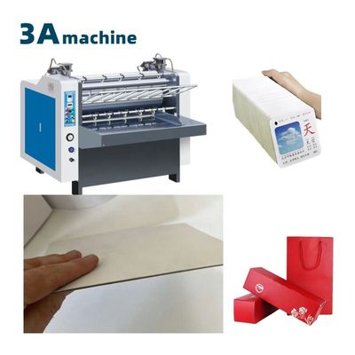 2.2kw CQT 1000 Máquina de laminado automático para laminado en frío y cartón laminado