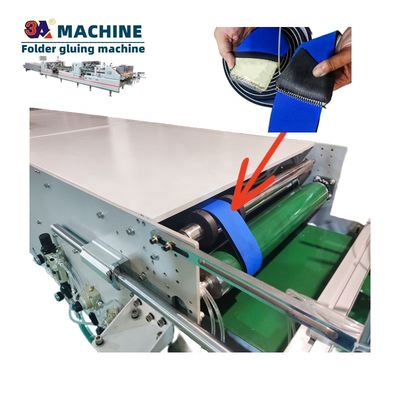 Tiendas de impresión Máquina de pegado de cajas cinta esponja para carpetas automáticas