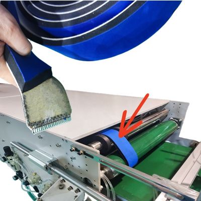 Tiendas de impresión Máquina de pegado de cajas cinta esponja para carpetas automáticas