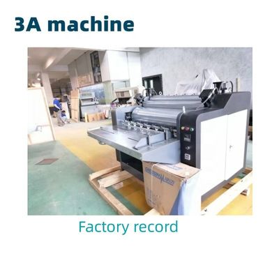 Máquina semiautomática de laminado de cartón para 150g 150g 500g 500g de laminado de papel