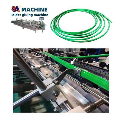 Repuestos para la máquina de pegado de cajas de 500cm*50cm*10cm Máquina automática de pegado plegable de cajas