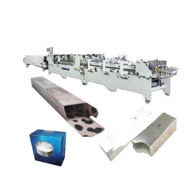 Máquina de plegado de cartón para pegamento de carpetas semiautomática Máquina de pegado de carpetas para la máquina de pegado de caja 380V3P