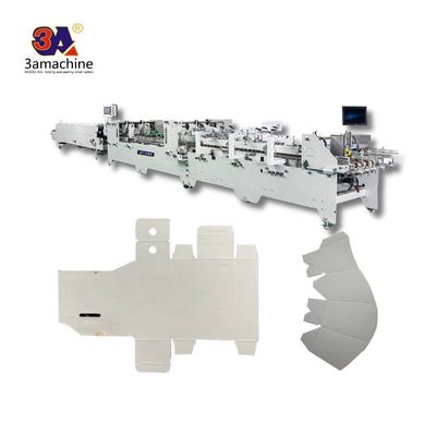 Máquina de plegado de cartón para pegamento de carpetas semiautomática Máquina de pegado de carpetas para la máquina de pegado de caja 380V3P