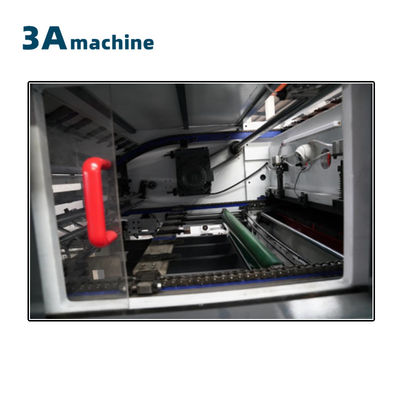 Máquina de plegado de papel de 18 kW CQT-1060 con corte a presión de despojo, crujido y pegado