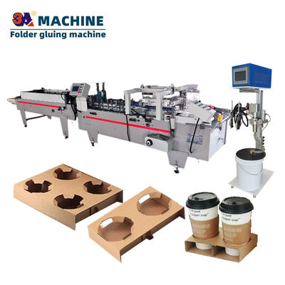 Máquina de pegamento para carpetas de cápsulas de café adecuada para cartón pequeño o papel ondulado 1.5