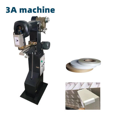 Máquina de pegado automática de 200 kg para pegado de cinta de esquina de caja de papel rígida