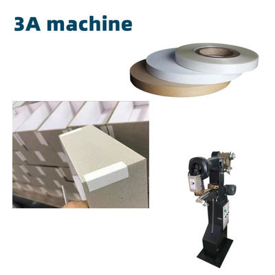 CQT-TJ Manual de papel rígido caja de esquina cinta adhesiva de la máquina de pegado de carpetas de pegamento