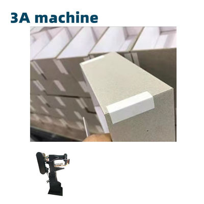 CQT-TJ Manual de papel rígido caja de esquina cinta adhesiva de la máquina de pegado de carpetas de pegamento