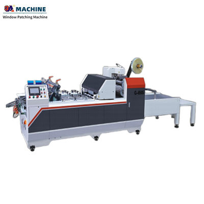 Máquina de plegado de papel L540 * W130 * 160cm Velocidad automática completa 650S Parche de ventanas